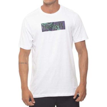 Imagem de Camiseta Hurley Madness Oversize Masculina Branco