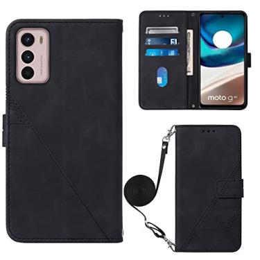 Imagem de For Motorola Moto G42 Crossbody 3D Embossed Flip Leather Phone Case