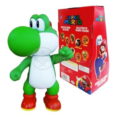 Imagem de Boneco Action Figure Yoshi Articulado 26cm