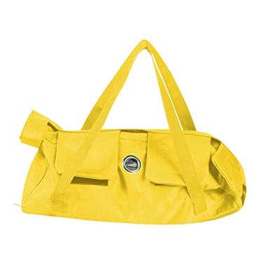 Imagem de JISADER Bolsa de Contenção para Gato Anti E Anti Arranhões para Aparar Unhas, Amarelo 42cmx25cm M