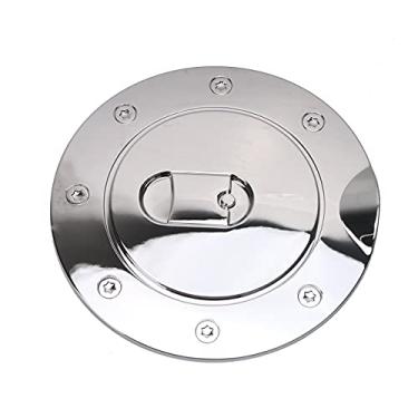 Imagem de buyinhouse Tampa de tanque de combustível cromado triplo para Dodge Ram 2009-2017 1500 2500 3500