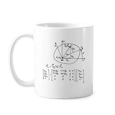 Imagem de Math Kowledge Circle Art Deco Presente Caneca Moda Cerâmica Copo de Café Porcelana Utensílios de Mesa