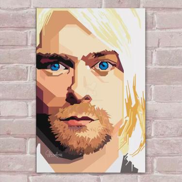 Imagem de Placa Decorativa Kurt Cobain 19