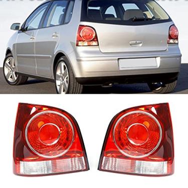 Imagem de JESYMBX Para Volkswagen para VW POLO 2006-2010 Lâmpada de para-choque de aviso de carcaça traseira sem lâmpadas restantes