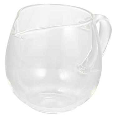 Imagem de Cabilock Xícara de chá de vidro, caneca de café, canecas de chá, canecas de café com isolamento térmico, xícaras de chá, copos de cerveja, copos de cappuccino para casa, cozinha, bar, transparente, 450 ml