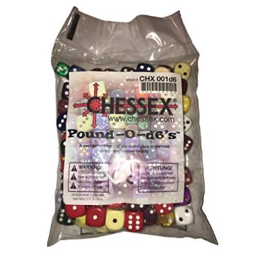 Imagem de Chessex lb-o-D6 Dice