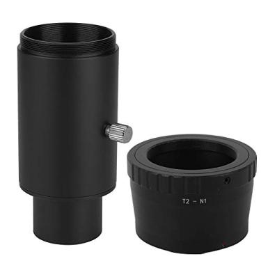 Imagem de Naroote Adaptador de anel T2 T tubo de extensão para fotografia fixo preto M420,75 mm tubo de extensão de telescópio astronômico para montagem T2