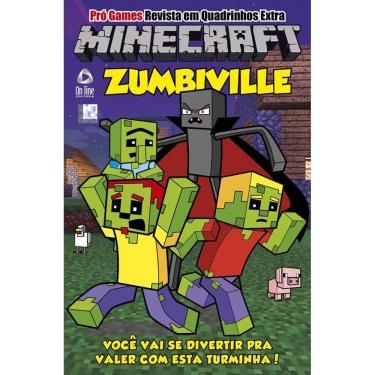 Imagem de Pró-Games Minecraft revista em quadrinhos extra 03 - Zumbiville