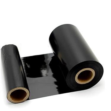 Imagem de Kit 4 Rolos Ribbon Cera 110x74 P/Impressora Zebra Zd220