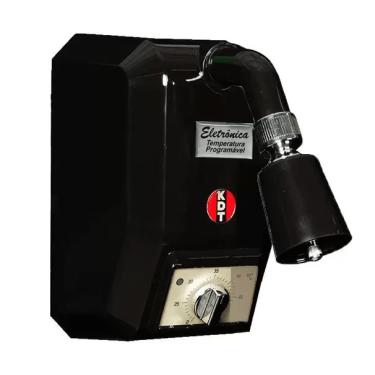 Imagem de Ducha Eletrônica Programável S/ Desviador 220V 8800W Black Cód. 2833 – KDT