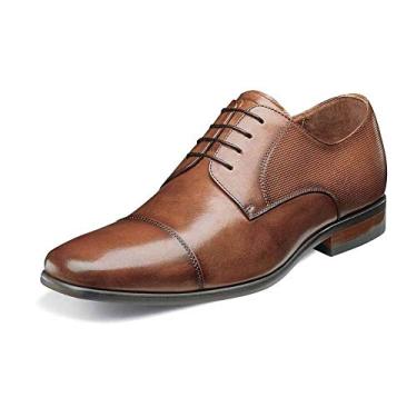 Imagem de Biqueira Oxford masculina Florsheim, Cognac Smooth/Perf, 12