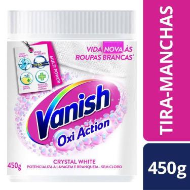 Imagem de Alvejante Tira Manchas Vanish Oxi Crystal White 450g