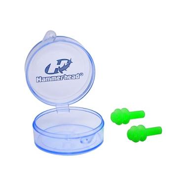 Imagem de Tampão Protetor de Ouvido Hammerhead Natação Hidromaginástica 2 Peças