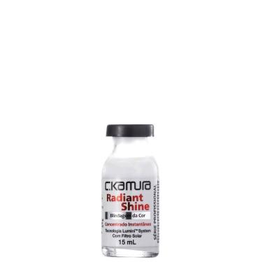 Imagem de C.Kamura Radiant Shine Blindagem da Cor Ampola Trat 15ml BLZ