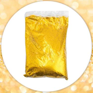 Imagem de Glitter Purpurina Escolar Artesanato Carnaval 500g