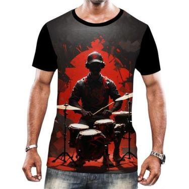 Imagem de Camiseta Camisa Tshirt Bateristas Bateria Música Rock Hd 3 - Enjoy Sho