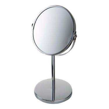 Imagem de Espelho De Aumento Dupla Face Pedestal Espelho Aumento Dupla Face