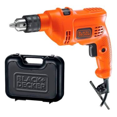 Imagem de Furadeira de Impacto Black Decker TM500K 3/8&quot; 10mm com Trava e Maleta 560W