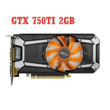 Imagem de Placa de Vídeo ZOTAC GeForce GTX 750 Ti 2GB 128Bit GDDR5 Placas Gráficas para nVIDIA GTX750Ti