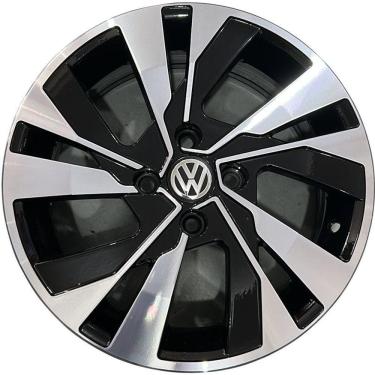 Imagem de Jogo 4 Rodas Ramlow P-5060 Novo Polo Aro 15 4 X 99 Preto Diamante Tala 6 ET 38