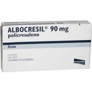 Imagem de Albocresil 90mg Óvulos Vaginais 6 unidades TAKEDA
