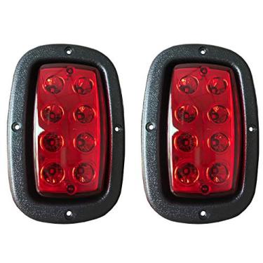 Imagem de BestAccess Lanterna traseira de LED Club Car DS Yamaha para carros de clube DS carrinhos de golfe elétricos e gasolina (1993 e acima) e carrinho de golfe Yamaha G14, G16, G19, G22