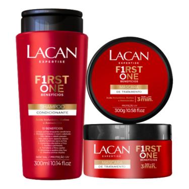 Imagem de Kit Lacan First One Shampoo Condicionante + Mascara 300g