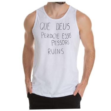 Imagem de Camiseta Regata Frase Quando vida te derrubar faça burpee-Unissex