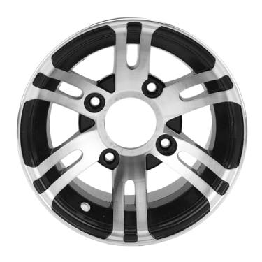 Imagem de Acouto Aro de Roda ATV Universal de Alta Resistência para Quadriciclos de 10 Polegadas, Compatível com ATV, Kart, Veículo Off-Road, Quadriciclo, Carrinho, Material: Liga de Alumínio, Cor: Metálico