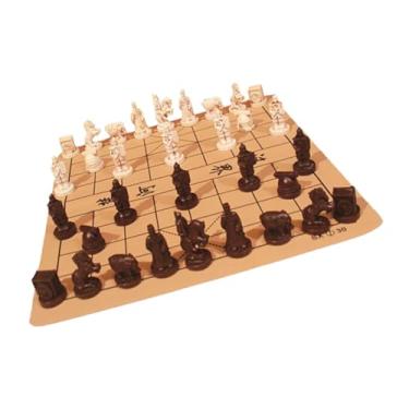 Imagem de Fancyes Chinês terracota guerreiro clássico para crianças adultos entretenimento educacional quebra-cabeça resina peças de jogo de tabuleiro, eu