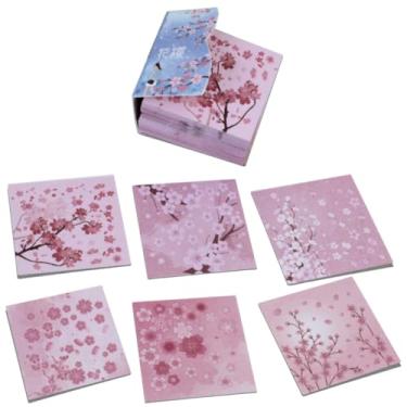 Imagem de Genérico Papel de Origami Colorido Dupla Face Flor de Sakura - 6x6cm 250 Folhas