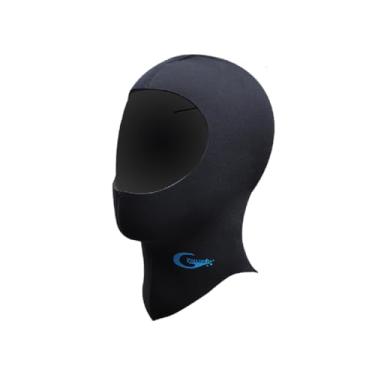 Imagem de Capuz de mergulho com capuz de neoprene Yonsub 3 mm 5 mm para homens e mulheres touca de mergulho com capuz térmico de surfe para esportes aquáticos, 5mm, Medium