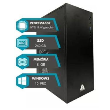 Imagem de Computador Multipc I5 6ª Geração 8gb Ram Ssd 240gb Win10 Pro
