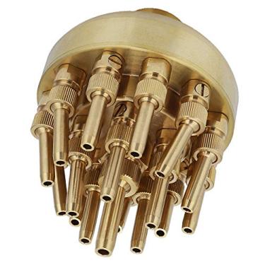 Imagem de Bico de Fonte Ajustável de 3 Camadas, Sprinkler de Tamanho Médio a Grande para Decoração de Paisagem Aquática de Lago de Jardim