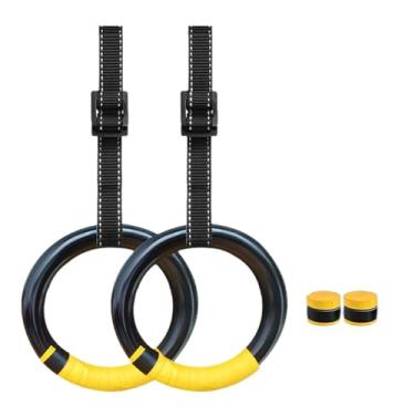 Imagem de oshhni Argolas de ginástica para treinamento, alças antiderrapantes versáteis, argolas de treinamento para equipamentos de ginástica, academia em casa, 300cm