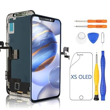 Imagem de Yodoit Para iPhone Xs tela de substituição OLED 3D Touch Display 5,8 polegadas vidro com kit de ferramentas de reparo, compatível com modelo A1920 A2097 A2098 A2099 A2100