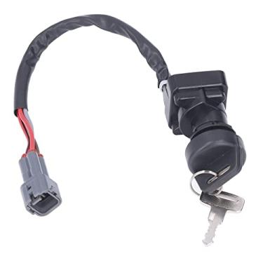 Imagem de Interruptor de Ignição Com Chave, Interruptor de Chave de Ignição 0430-036 Com 2 Chaves Interruptor de Partida de Ignição Em Liga de Metal ABS para ATV 650 4X4 V-2