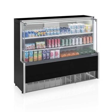 Imagem de Balcão Refrigerado Gpsa175r Gelopar Aurora 1 Placa Fria 1,75mt Preto 110v