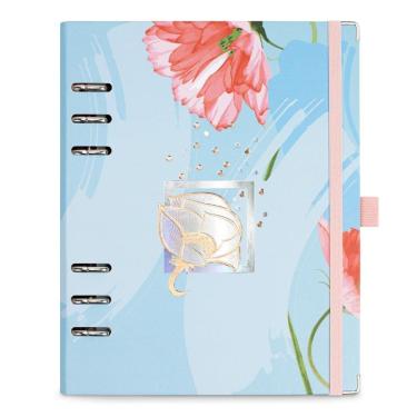 Imagem de Planner Argolado A5 ótima com Caixa La Bella Azul