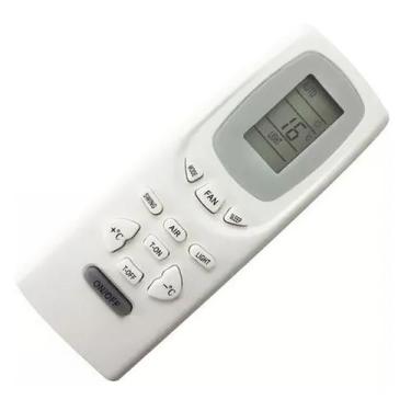 Imagem de Controle Remoto Para Ar Condicionador Gree GJ9-22LM/A Compatível - WLW
