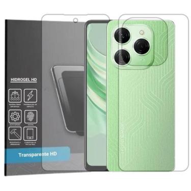 Imagem de Película Hidrogel HD Frente e Verso Para Tecno Spark 20 Pro - GR Globa