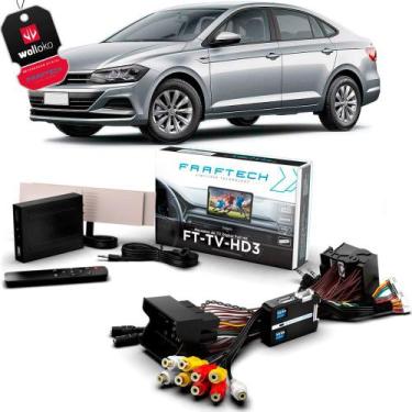 Imagem de TV Digital Full HD VW Virtus 2022 Faaftech FT-VF-VW4
