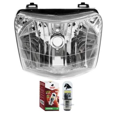 Imagem de Bloco Optico Farol, Lâmpada Led Bros 150 09 Á 12/ Bros 125 13 Á 15 - P