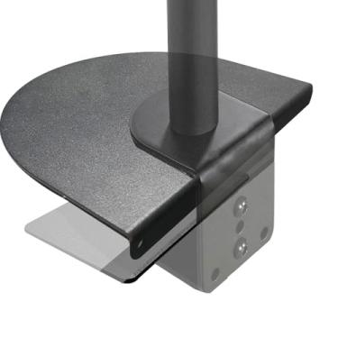 Imagem de Placa de reforço de montagem de monitor de aço, placa de reforço de braço de monitor para mesa frágil, placa de reforço de montagem de monitor se encaixa na maioria dos monitores de instalação de