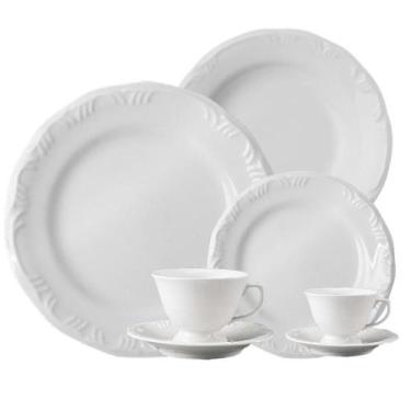 Imagem de Aparelho de Jantar e Chá 56pcs para 8 pessoas Pomerode Porcelana Schmi