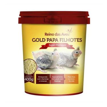 Imagem de Ração Reino das Aves Gold Papa para Filhotes - 400g