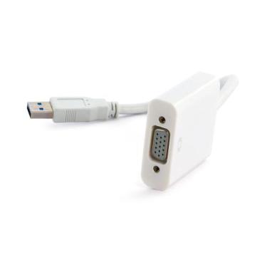 Imagem de Adaptador USB A Macho para VGA Femea - CIRILOCABOS
