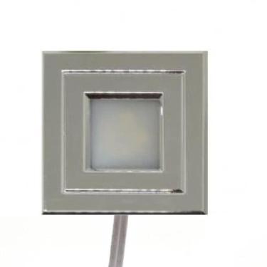 Imagem de Luminária POP Quadrada 3000k Branco Quente Flux-Volt Lumitek-Cores, Cr