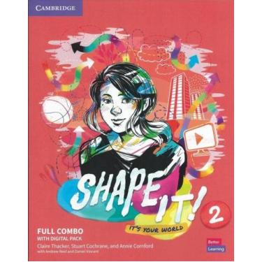 Imagem de Shape it! 2 - full combo students book and workbook with practice extr