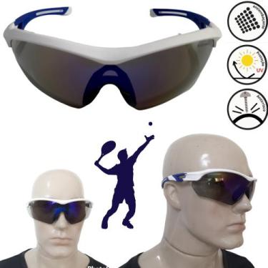 Imagem de Oculos Beach Tennis Sol Esportivo Uv Ciclismo Corrida Volei Caminhada 